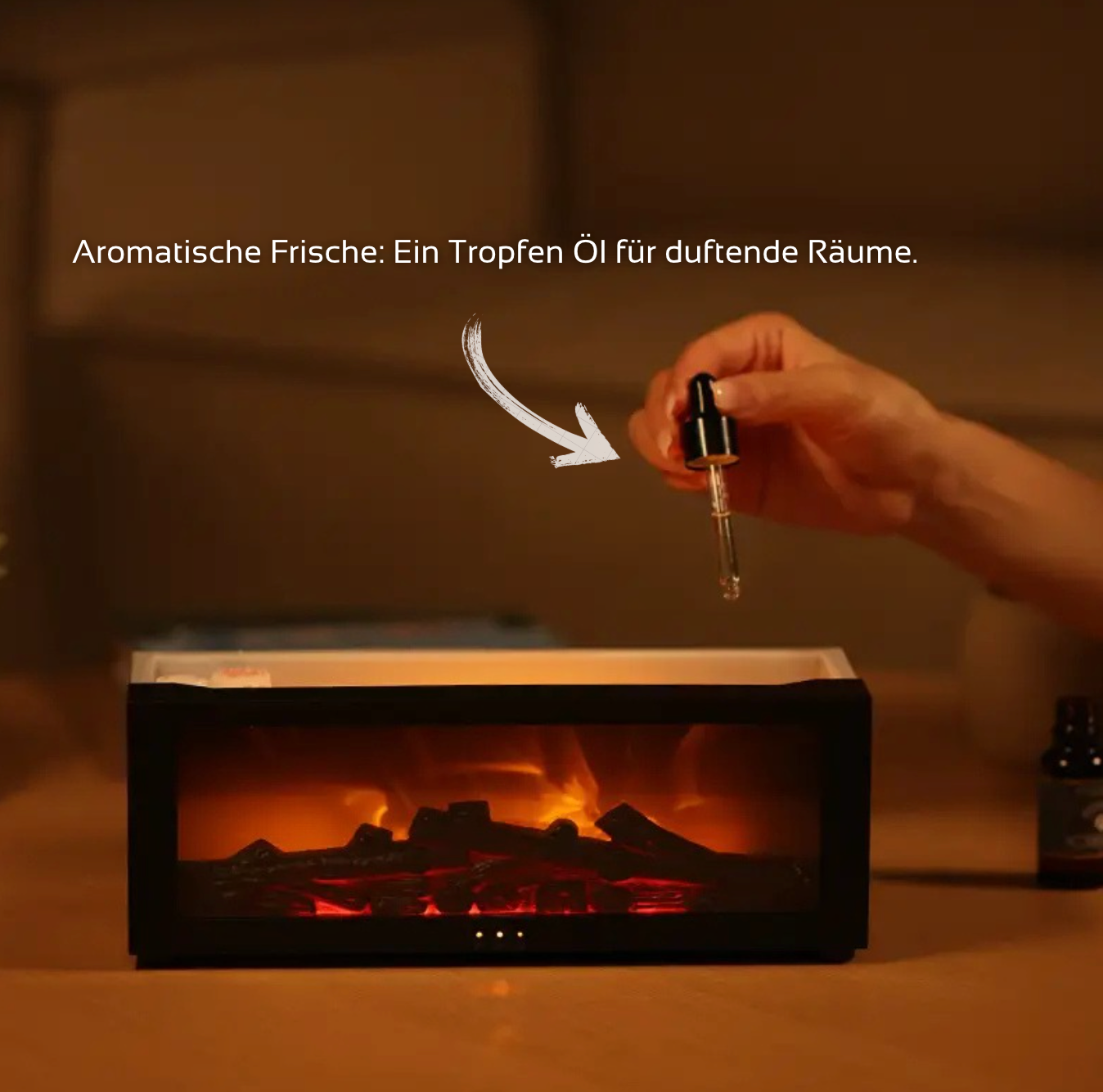 🔥 NovaFlame – Der Kamin-Diffusor für magische Atmosphäre